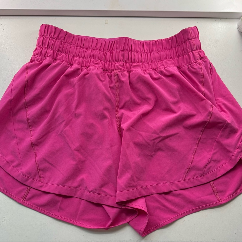 Lululemon Sonic Pink Shorts